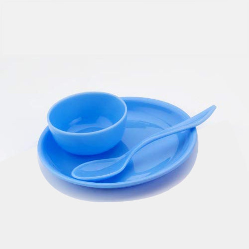 Multipurpose Snack Set 3 pcs – Spoon, Bowl and Dish