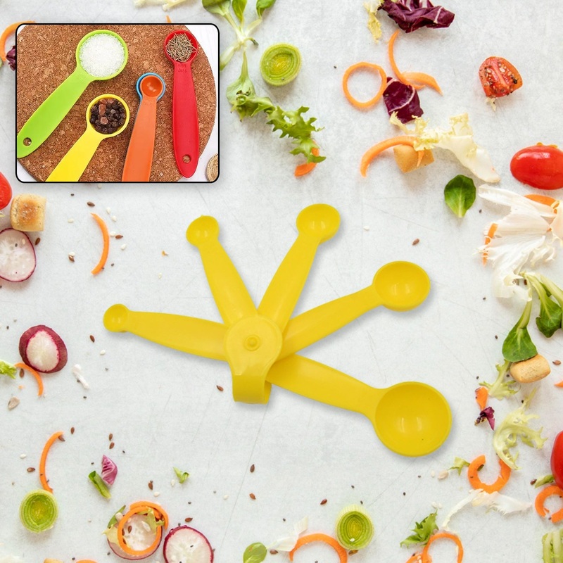 Plastic Measuring Spoons – Set of 5