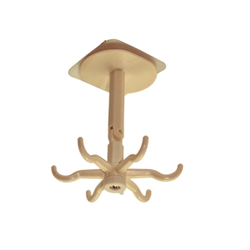 360 Rotating Folding Hook Self-Adhesive Waterproof Wall Mounted Hook