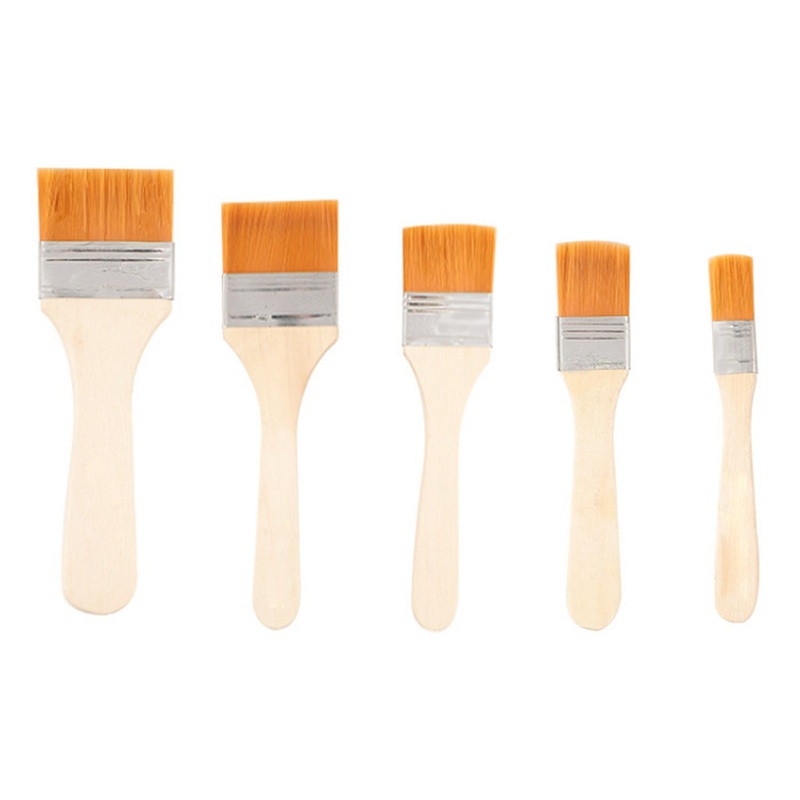 Artistic Flat Painting Brush – Set of 5