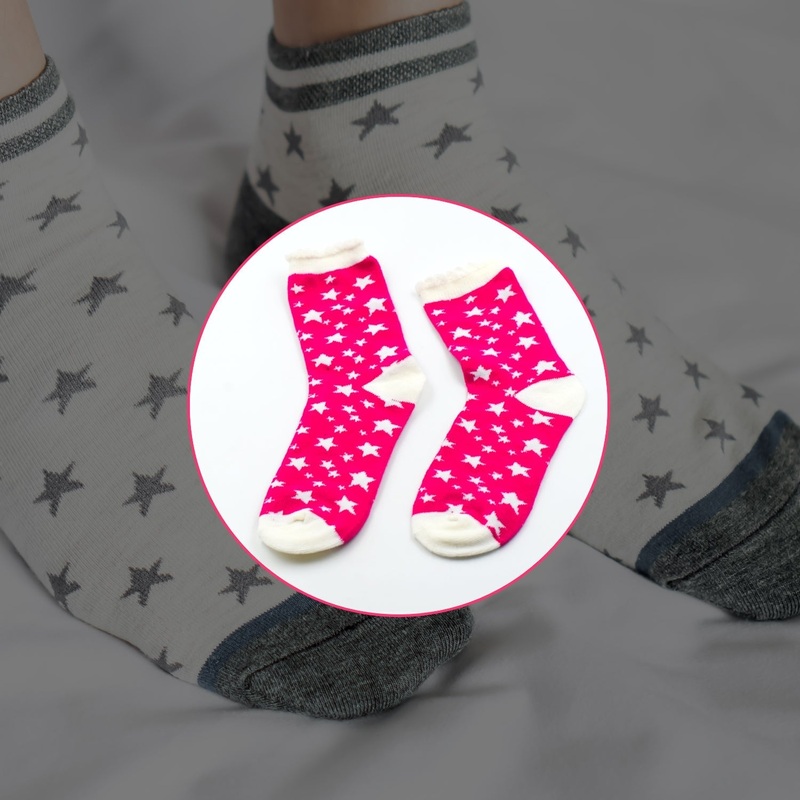 Girls Fashion Socks (1 Pair Only)