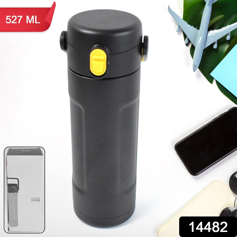 Insulated Water Bottle – Vacuum Sealed, Leak Proof, BPA Free – Perfect for Hot & Cold Beverages