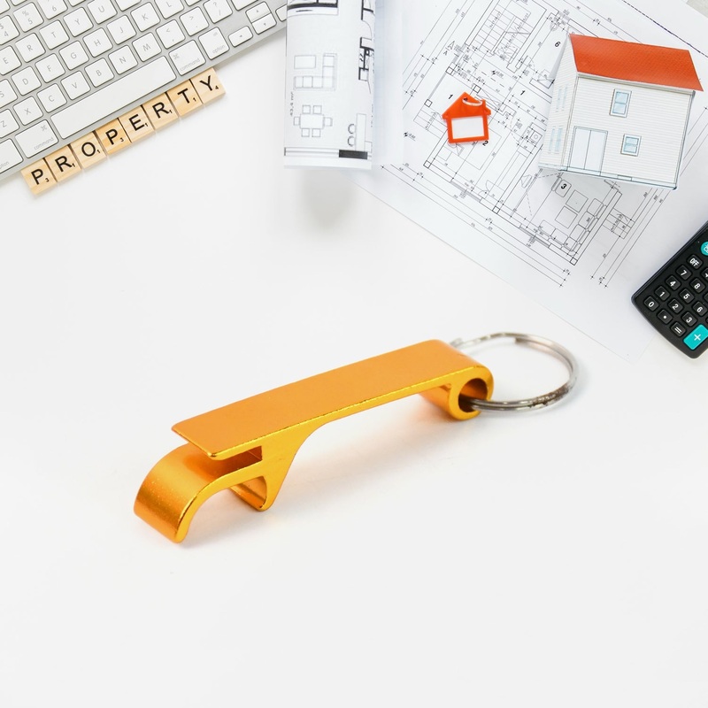 Premium Metal Keychain – Stainless Steel Key Ring