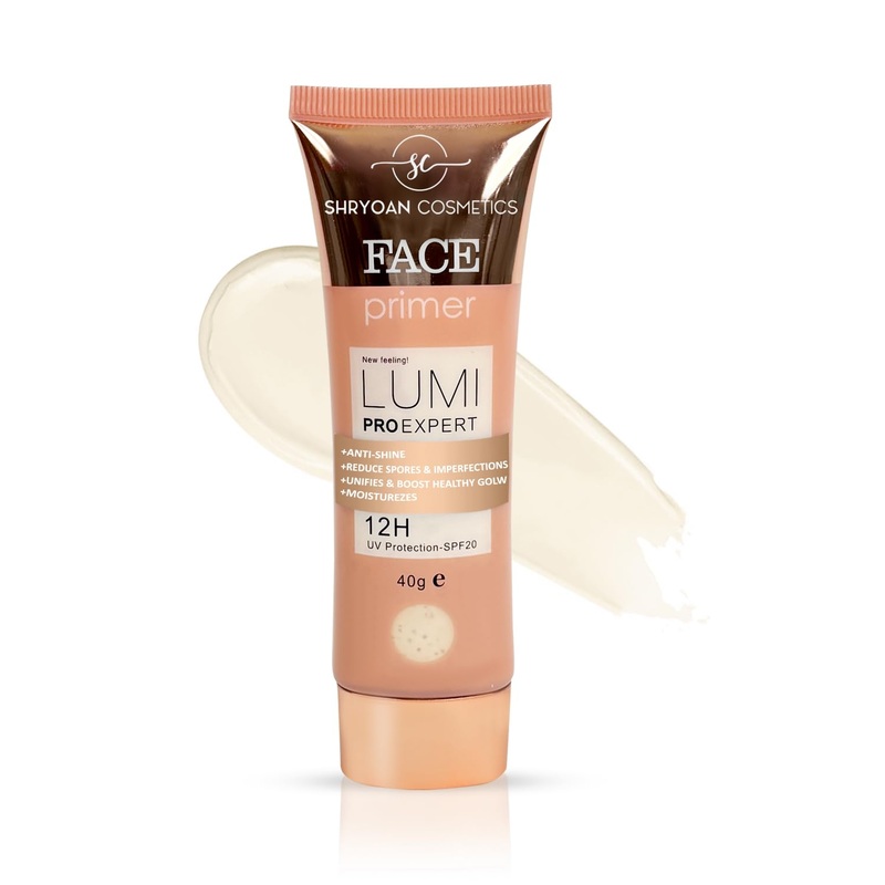 Shryoan Illuminating Pro Expert Premium Face Primer| Easy Blendable Formula With Long Lasting & Highly Moisturizing Primer (35g)