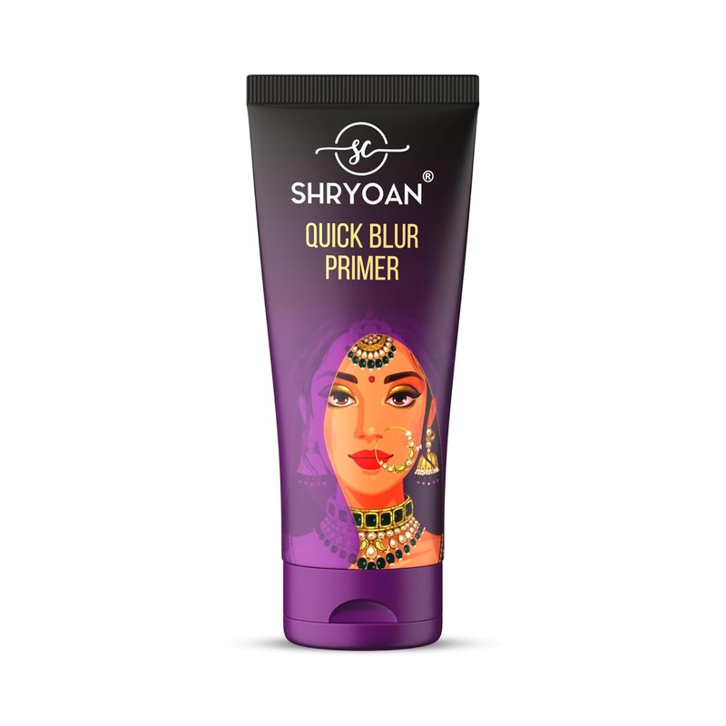 Shryoan Quick Blur Primer | Transparent Gel Formula | Oil-Free & Blendable | Long Lasting Makeup | All Skin Type | 30 Gram