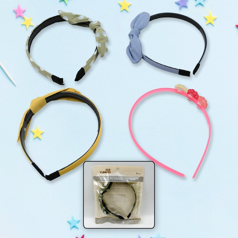12632 Stylish Hair Accessories, Hairband / Headband for Baby Girls / Women / Hair Band Stretch Hair Accessories for Women Girls Hair Accessories Multicolor / Mix Designs