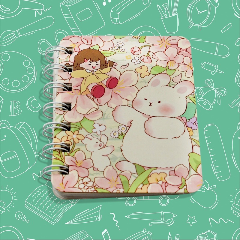 Cute Journal Diary, Notebook for Women Men Memo Notepad Sketchbook 80 Pages Writing Journal for Journaling Notes Study School Work Boys Girls, Stationery (82x105MM / 1 Pc)