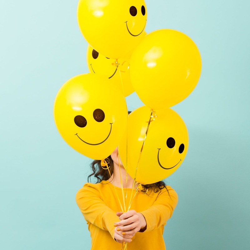 Cartoon Printed Design Balloons Kinds of Latex Balloons for Birthday / Anniversary / Valentine’s / Wedding / Engagement Party Decoration Birthday Decoration Items for Kids One Color (20 Pcs Set)