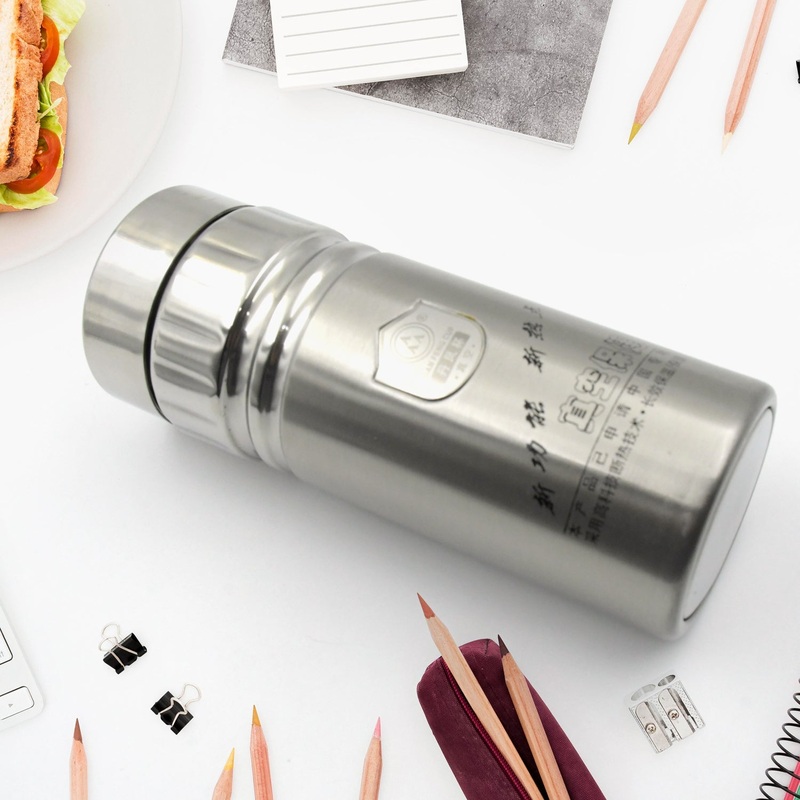 Vacuum Insulated Stainless Steel Flask (1 Pc) – Leak Proof, Hot & Cold