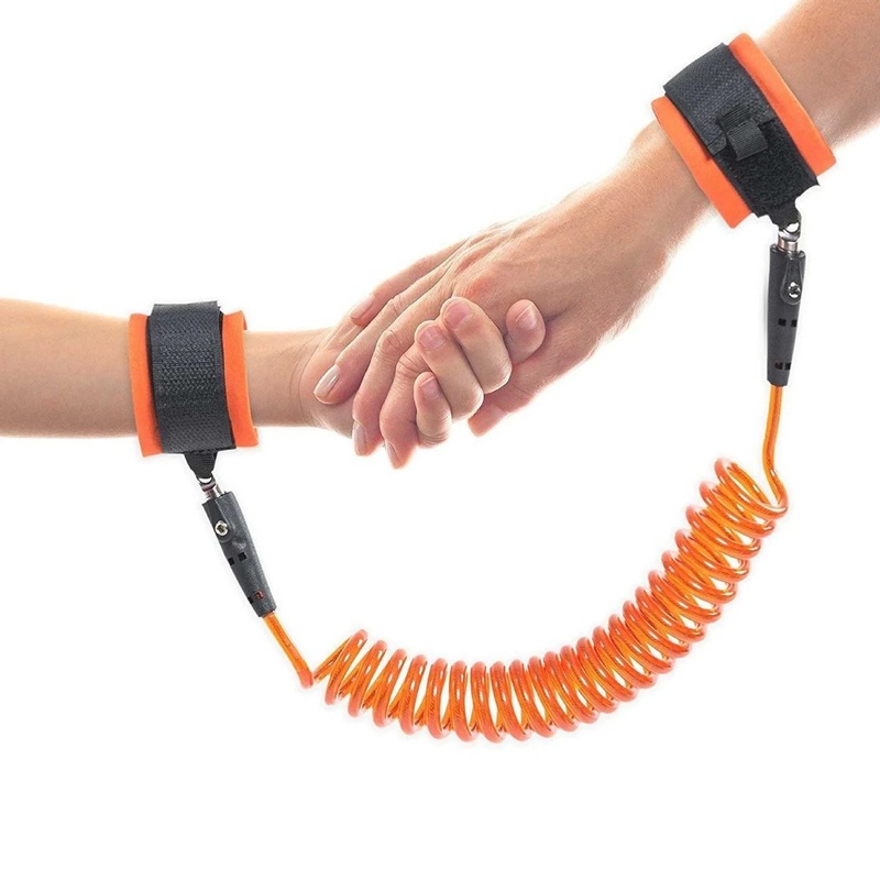 Baby Safety Rope, Anti Lost Safety Wrist Bracelet for Baby Child, with Extra Long Harness Strap Walking Hand Belt, Comfortable Children’s Harness for Toddlers Kids (Maximum length to 2.5M)
