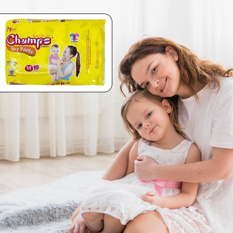 Travel Must-Have: Champs Medium Diaper Pants (10 Pcs) – Leakproof