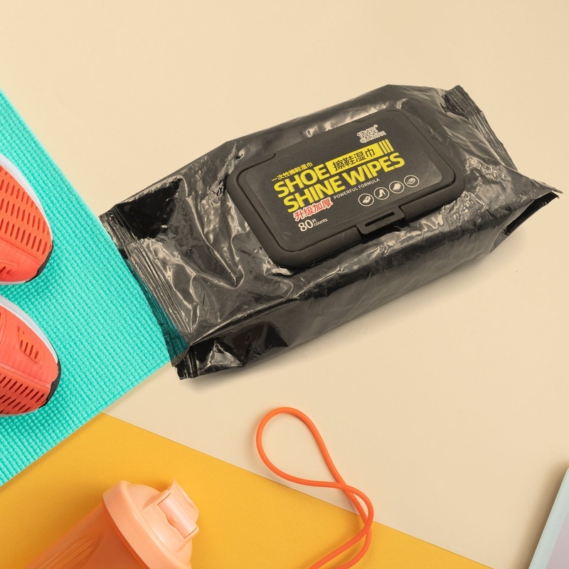Shoe Cleaning Wet Wipes (80 Pack) – Travel Friendly!