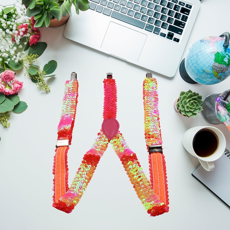 Suspenders Clips Men, Women Adjustable Clip Suspenders for Adults – Party Suspenders, Adjustable Suspenders for Men, Women, and Teens Fashion Accessories