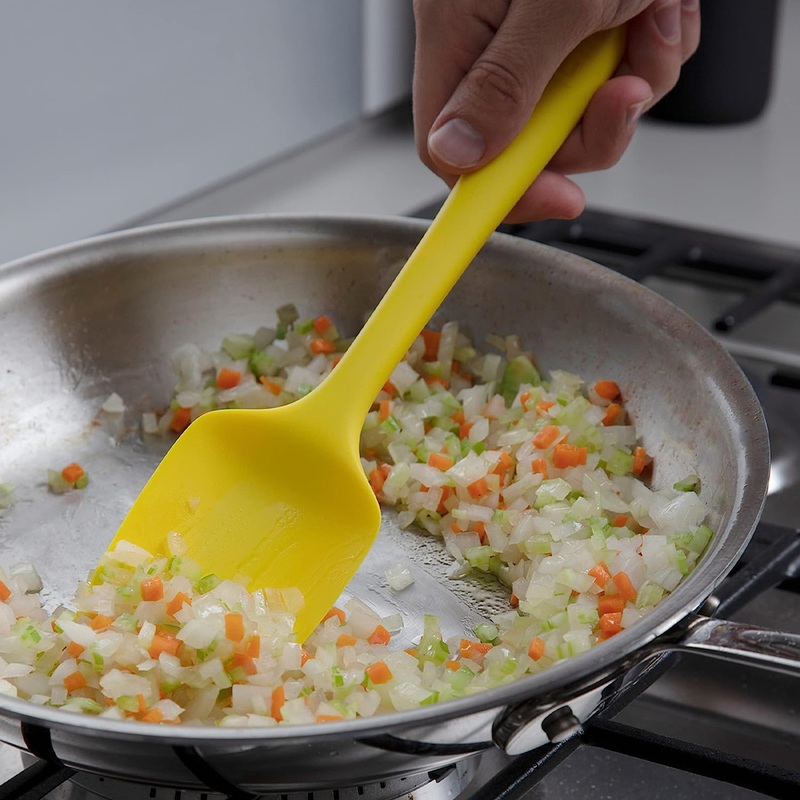 Get It Right Premium Silicone Spatula – Non-Stick Heat Resistant Kitchen Spatula – Perfect for Baking, Cooking, Scraping (28cm)