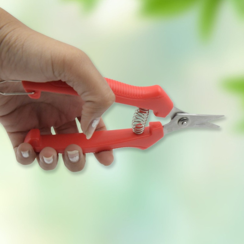 Heavy Duty Stainless Steel Cutter, Nonslip Trimming Scissors Durable Not Easy To Wear for Gardening Pruning Of Fruit Trees Flowers and Plants (With Plastic Packing)