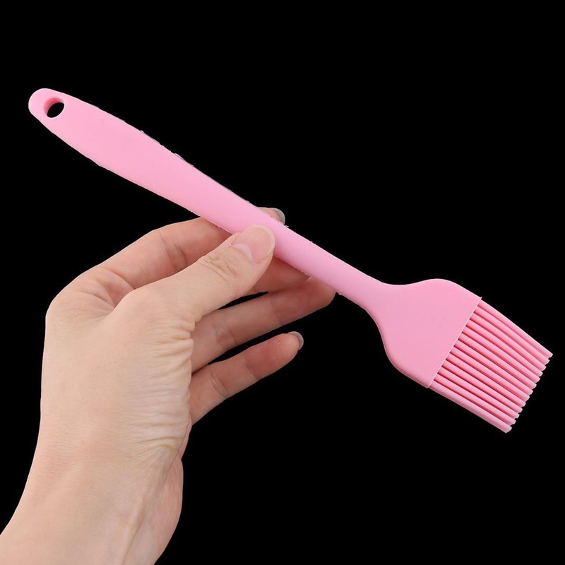 Silicone Basting Brush – Heat Resistant Pastry Baking Bread Cake Oil Butter Brushes for BBQ Grill Kitchen Brush (26cm)