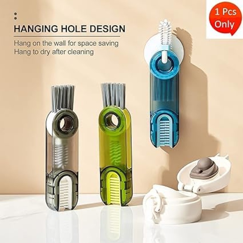 3 in 1 Multifunctional Cleaning Brush ,Cup Cleaning Brushes