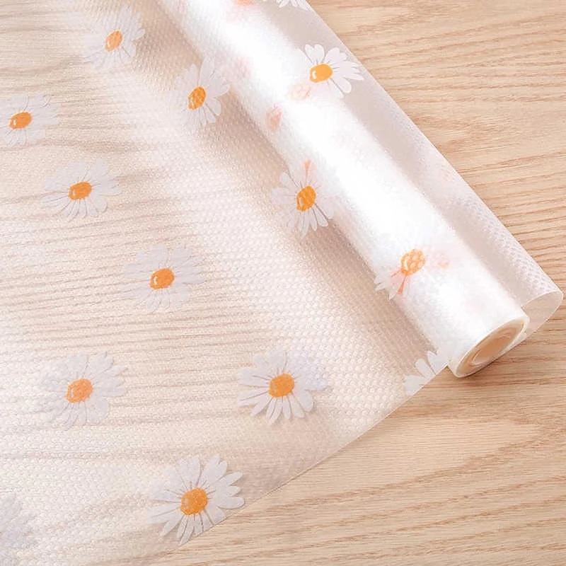 Anti-Slip Kitchen Cabinet Drawer Mat Liner Sheets (45 cm x 3m, Pack of 1 Mat Textured Multipurpose)