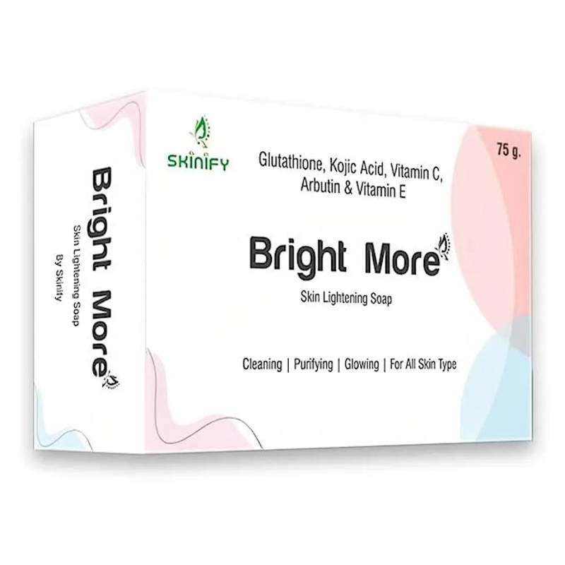 Bright More Glutathione & Kojic Acid Soap for Skin Lightening & Skin Brightening | 75gm
