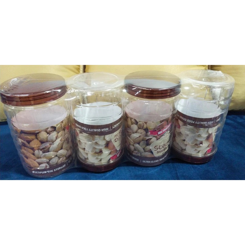 STELLA PET JAR 1500ml, For STORAGE.- ( Pack of 1pcs)