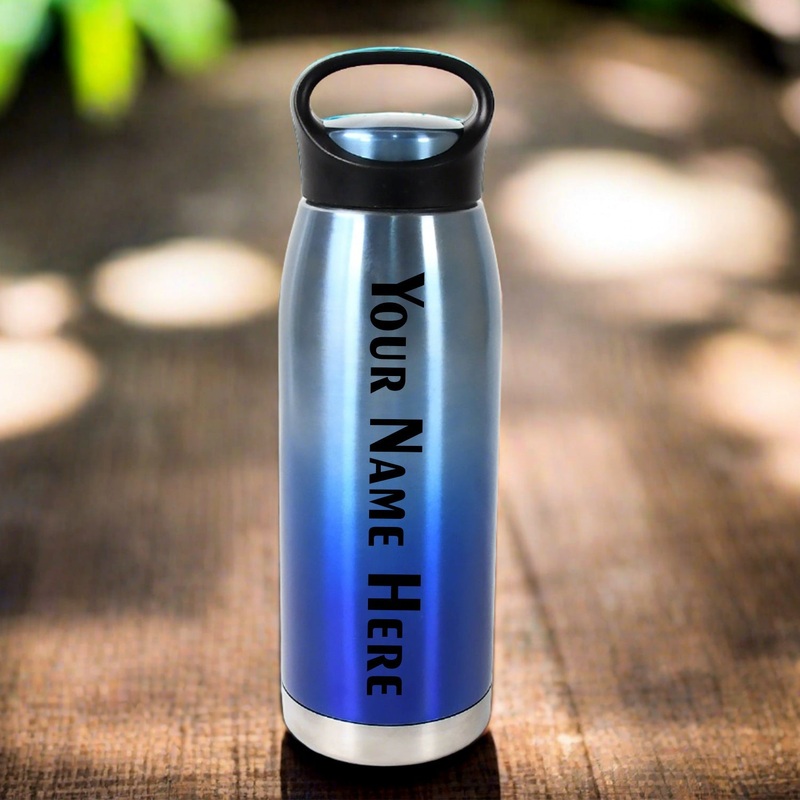 Customize VacuumStainless Steel Double Wall Water Bottle, Fridge Water Bottle, Stainless Steel Water Bottle Leak Proof, Rust Proof, Cold & Hot Thermos steel Bottle| Leak Proof | Office Bottle | Gym | Home | Kitchen | Hiking | Trekking | Travel Bottle