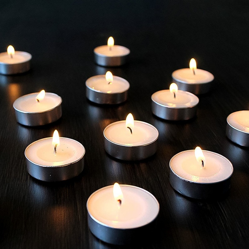 Tealight Candles Set, Smokeless Candles (50 Pcs set)