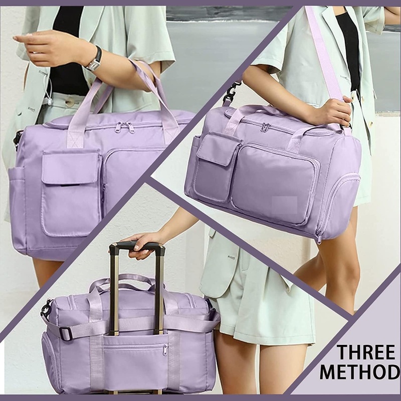 6 Pocket Multipurpose Travel Bag | Foldable Travel Duffle | Lightweight Carry Luggage Bag