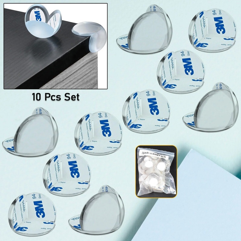 Corner / Edge Guards Clear Corner Protectors (Small / 10 Pcs Set)