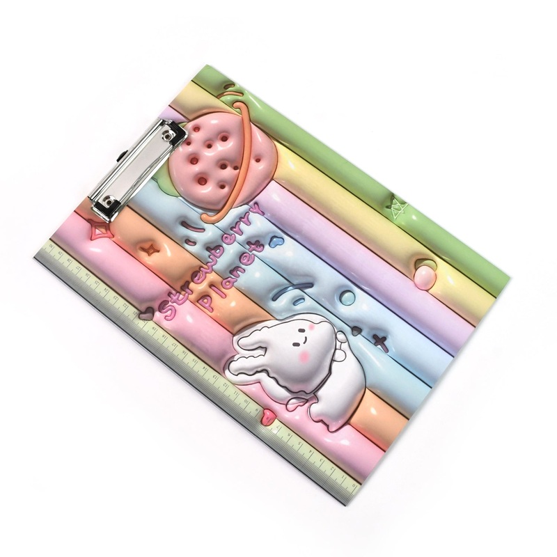Wooden Paper Clipboard Writing Pad with Clip (1 Pc / 3122 Cm)