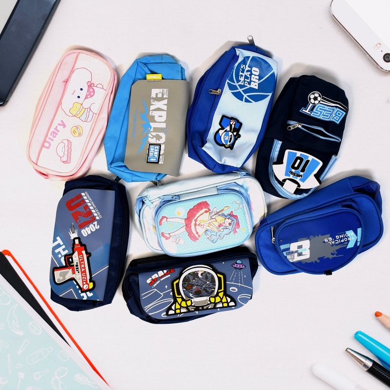Mix Designs Pouch  Stylish, Functional Storage Bag (1pc)