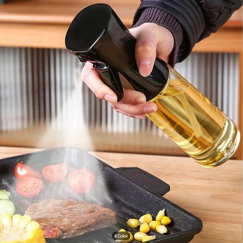 Plastic Oil Spray Bottle – Versatile Kitchen Gadgets (300 ML)