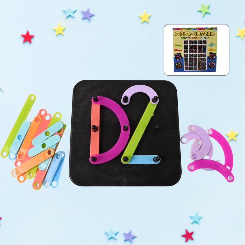 Alpha Numeric Puzzle – Alphabet Construction Puzzle