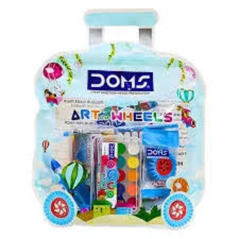 Doms Art On Wheels Stationery Kit