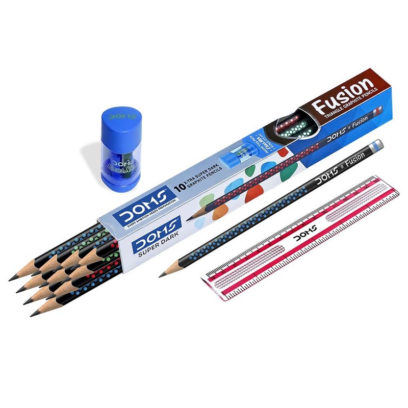 DOMS Fusion Pencil 10 Pcs Pack
