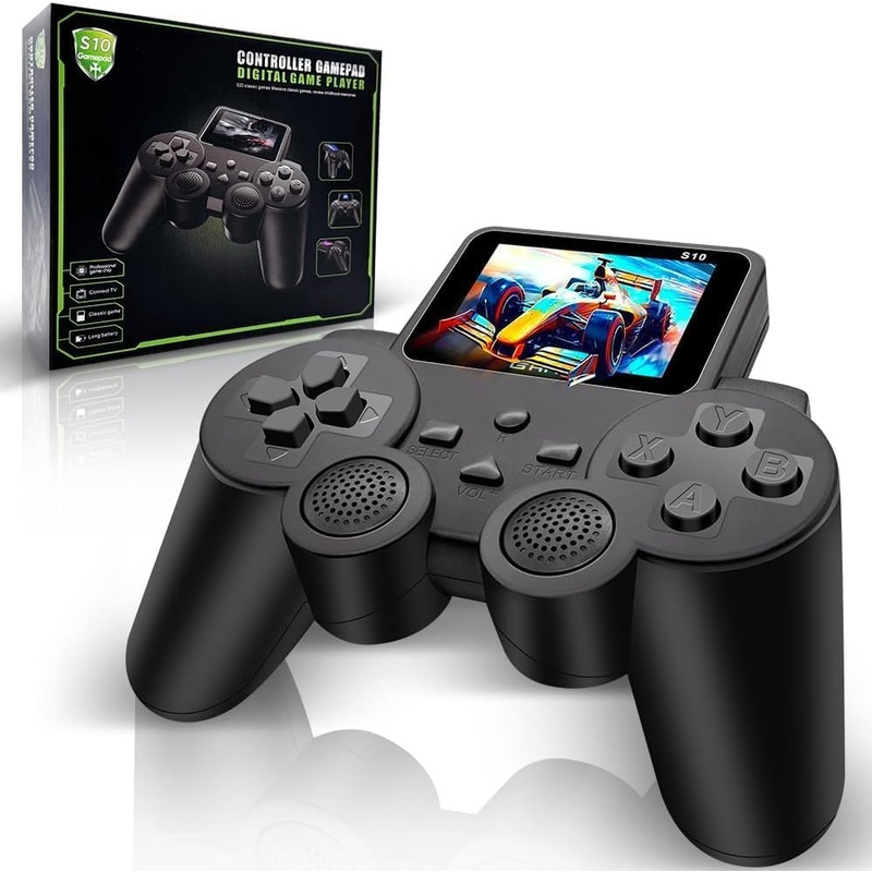New Handheld Gaming Console for Kids | Portable Mini Gamepad with Builtin Screen | 520 Classic Games | Perfect Pocket Toy for Boys | Ideal for Ages 6+ | Inspired Fun (520 in 1)