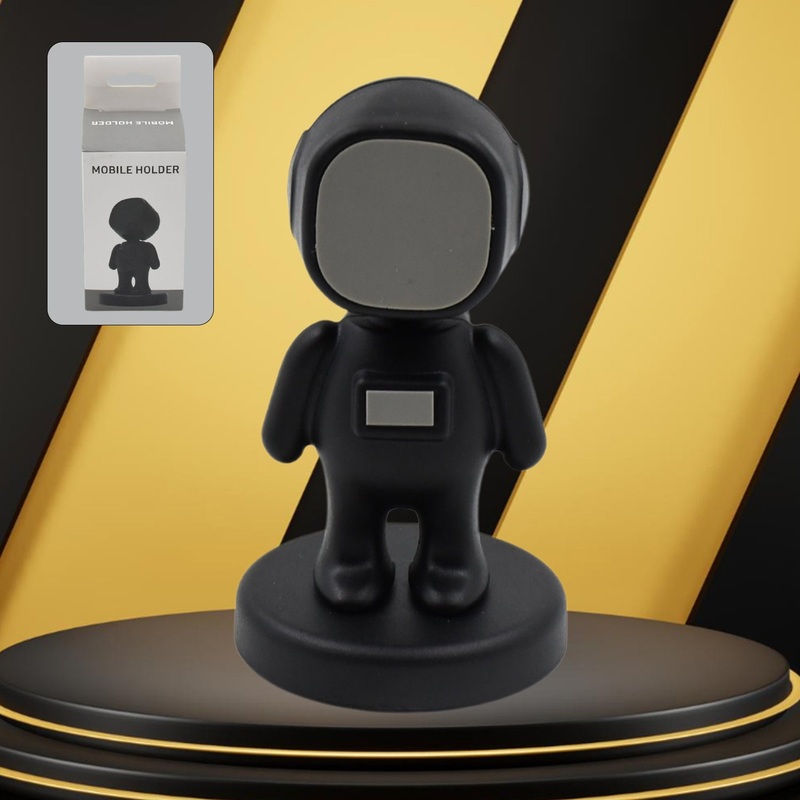 Cartoon Astronaut Magnetic Mobile Phone Holder  360 Rotating Car Mount (1 Pc)