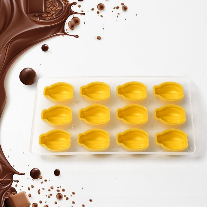 Silicone Fruit-Shaped Ice Cube Tray – Creative Multi-Design Freezer Mold (1 Pc)