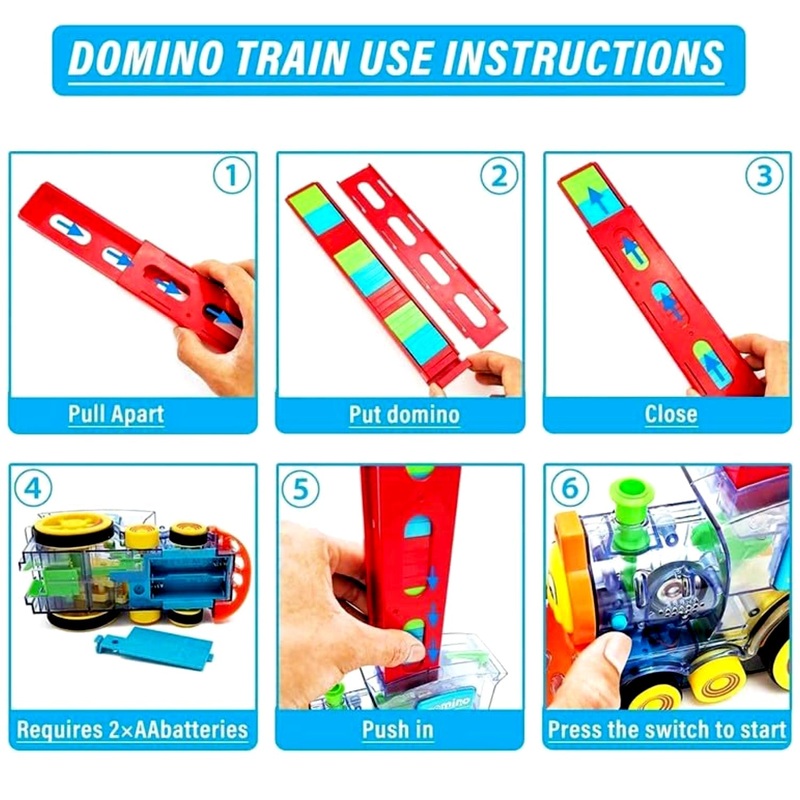 Transparent Funny Train Engine Block Set  60-Piece Music & Lights (Batteries Not Included)
