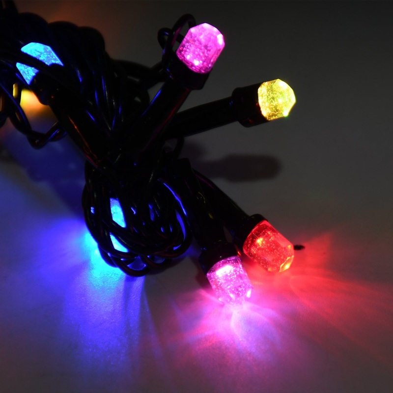 3Mtr Multi-Color LED String Lights  Indoor & Outdoor Festival Decor for Diwali, Wedding & Christmas (15 LED)