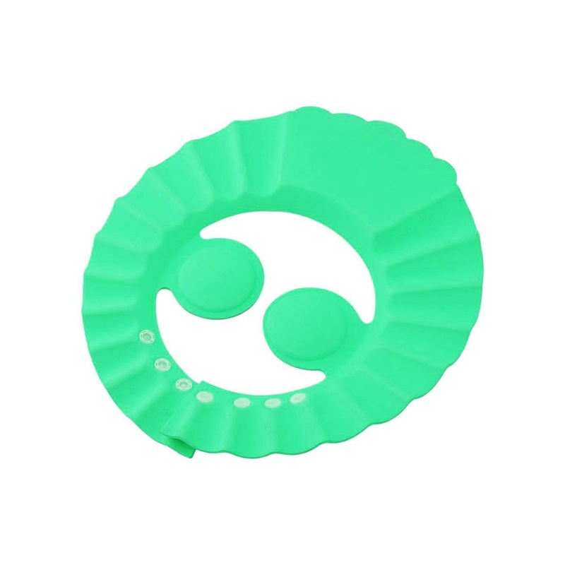 Adjustable Soft Baby Bath Cap  Protects Hair, Eyes & Ears