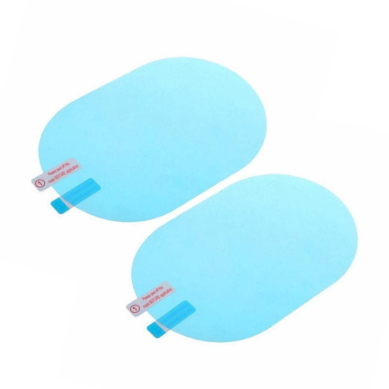 Anti-Fog & Anti-Scratch Rearview Car Mirror Film  HD Clear Protective Sticker for Safe Driving (1 Pc)