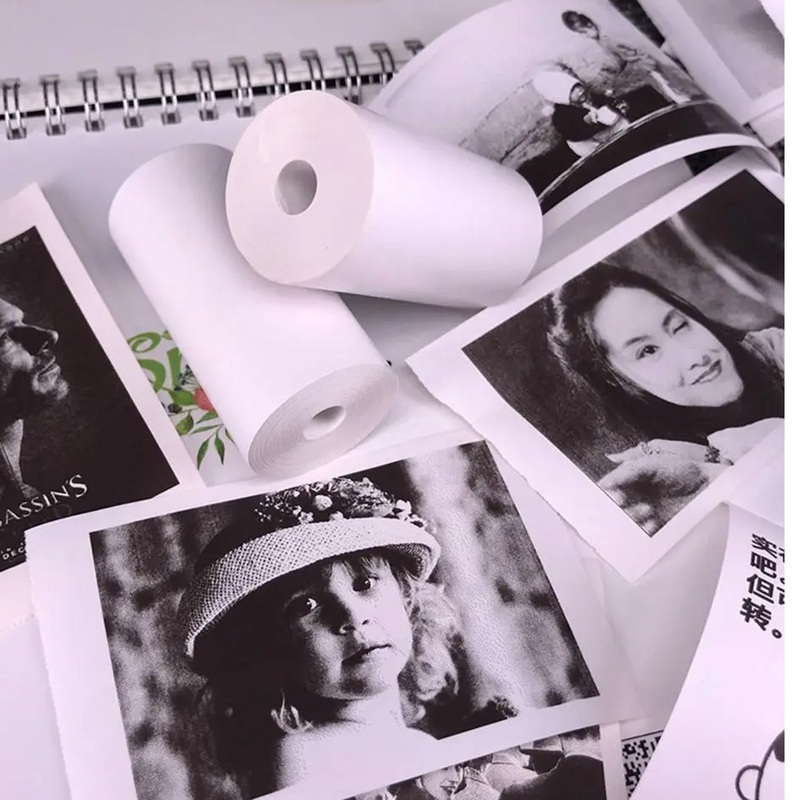 Thermal Printer Paper Roll  Aging Resistant, Fast Color, Portable (1 Pc / Printing Paper Roll)