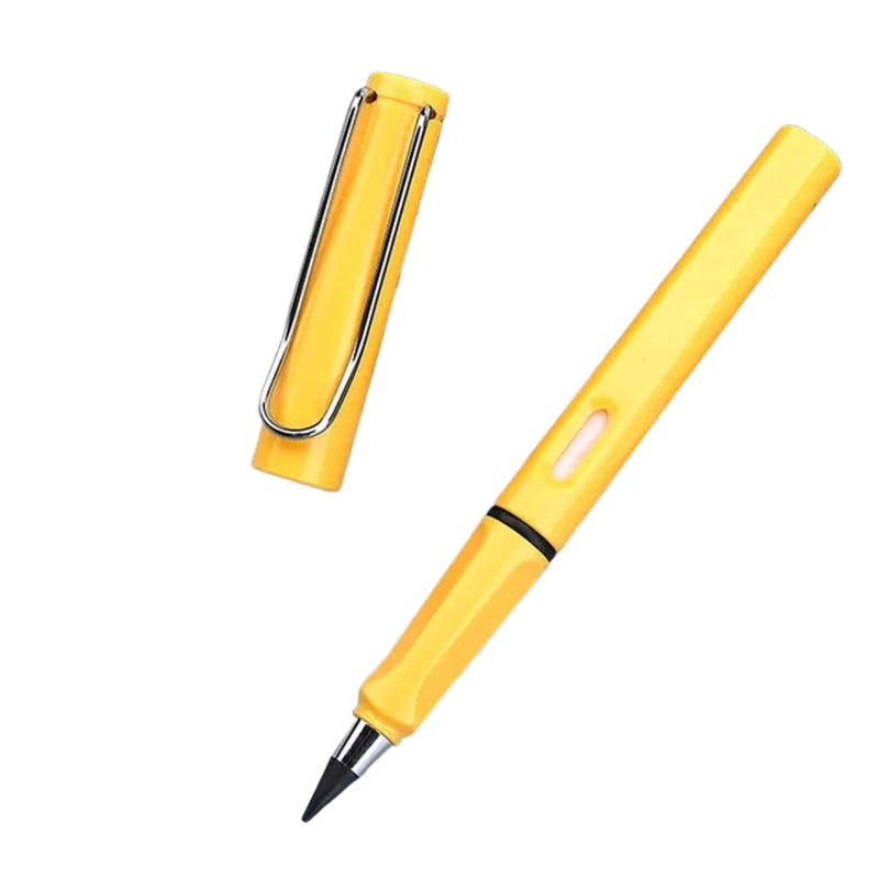 2-in-1 Everlasting Magic Pencil with Replaceable Eraser  Inkless, Reusable, Portable