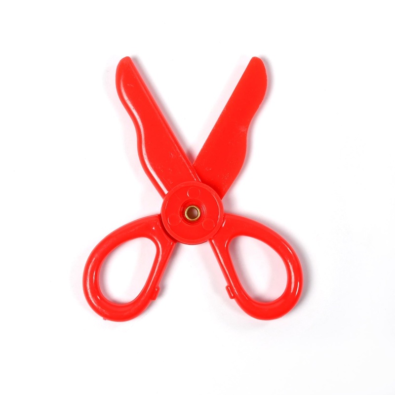 Child-Safe Plastic Scissors Set for Toddlers & Preschool Kids – Art & Craft Supplies
