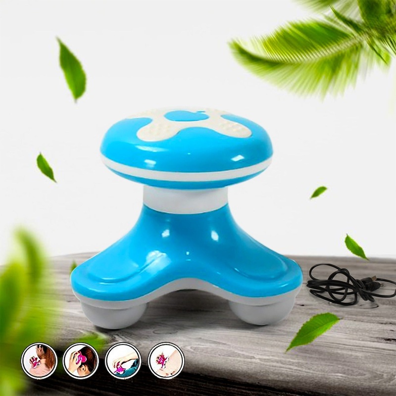 Triangle USB Mini Massager  Multifunction, Automatic Switch, Fatigue Relief (1 Pc/ Battery Not Included)