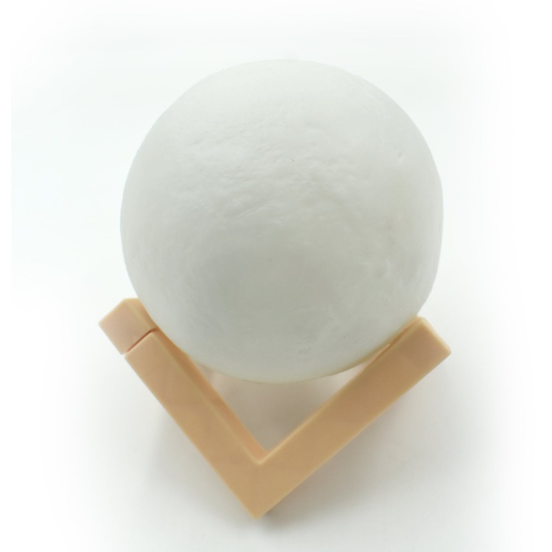 3D Power Moon Lamp with Touch Control Adjust Brightness / One color