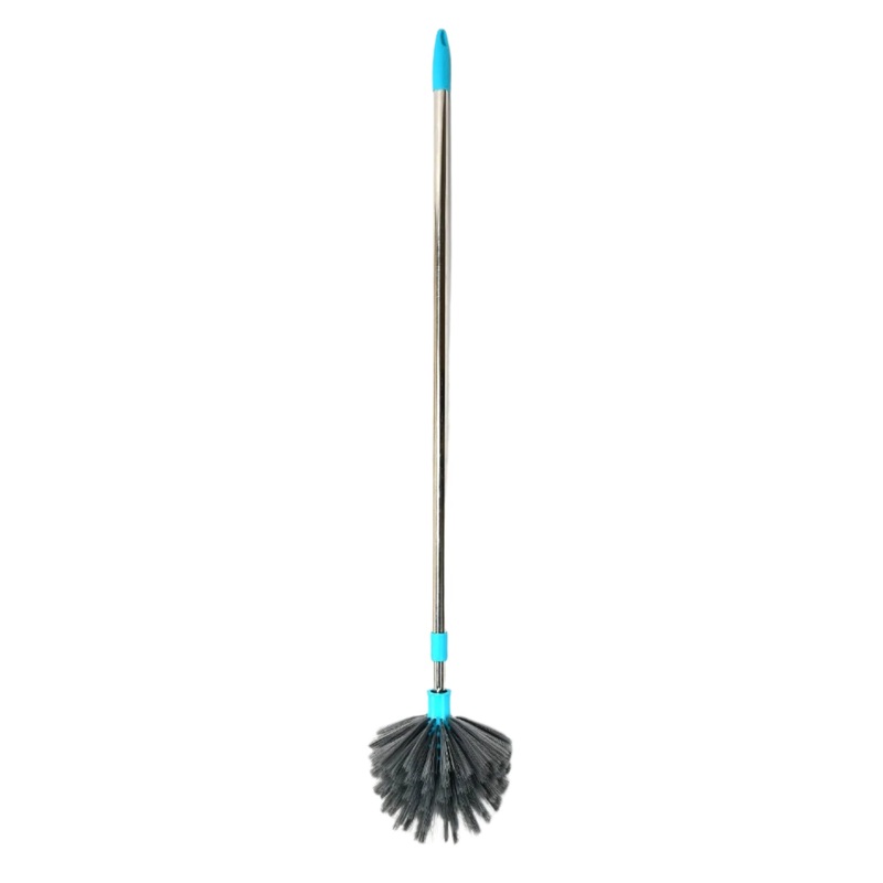 Extendable Stainless Steel Cobweb Brush for Ceiling, Lights, Fans & Home Dusting