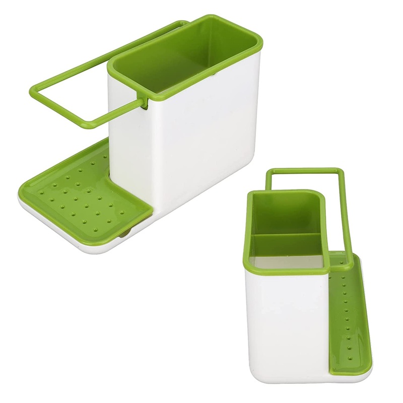 3-in-1 Plastic Sink Stand for Kitchen Use