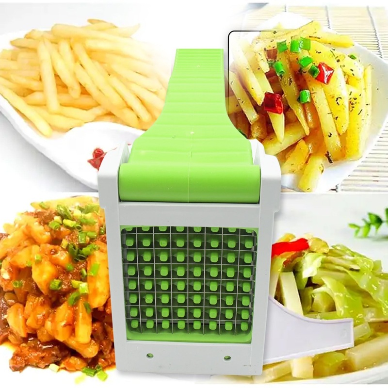 French Fries Maker Machine – Snacks Cutter, Vegetable Slicer/Chopper, Kitchen Gadget & Tool