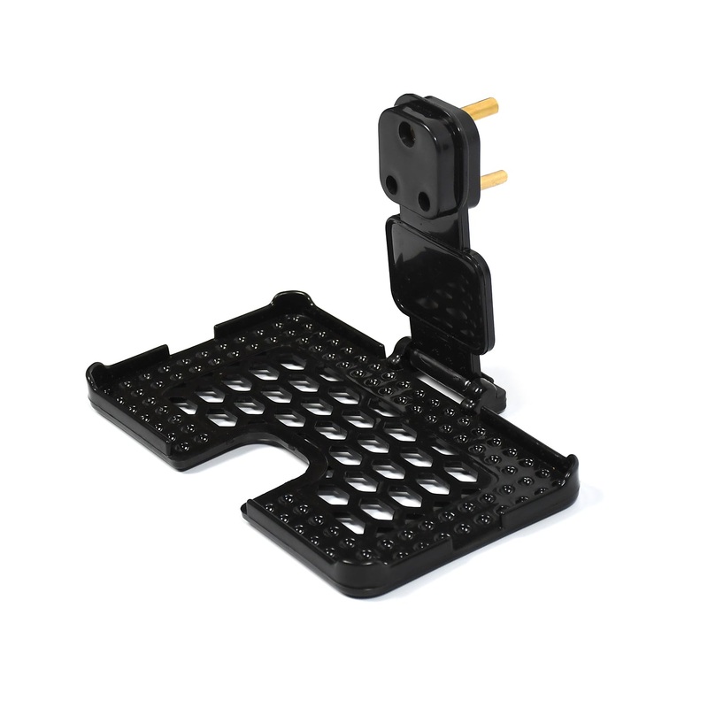 Multi-Purpose Wall Holder Stand for Charging Mobile (Black)